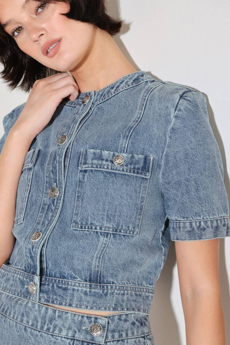 Washed Denim Jacket
