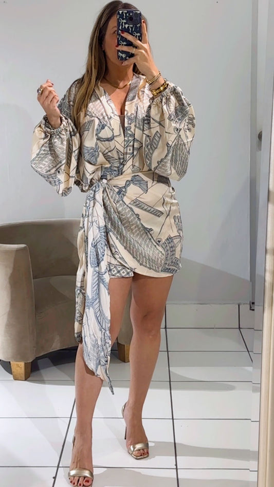 July Cream Dress