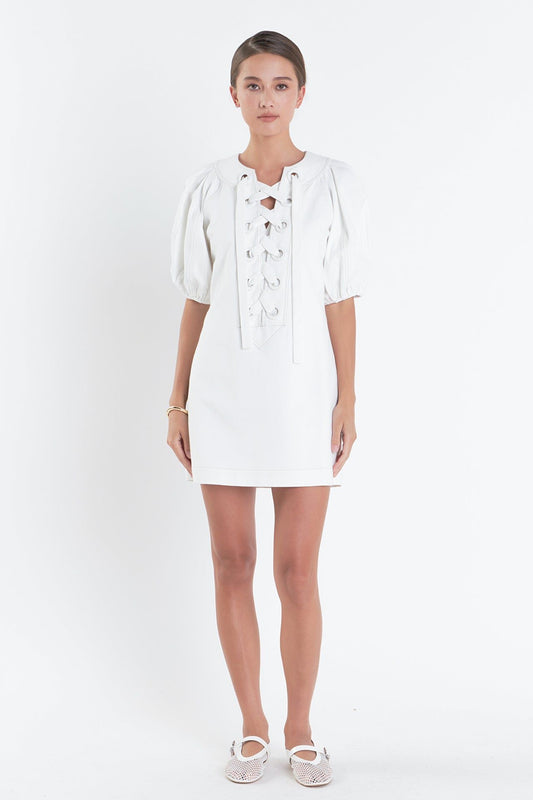 Leticia White Dress