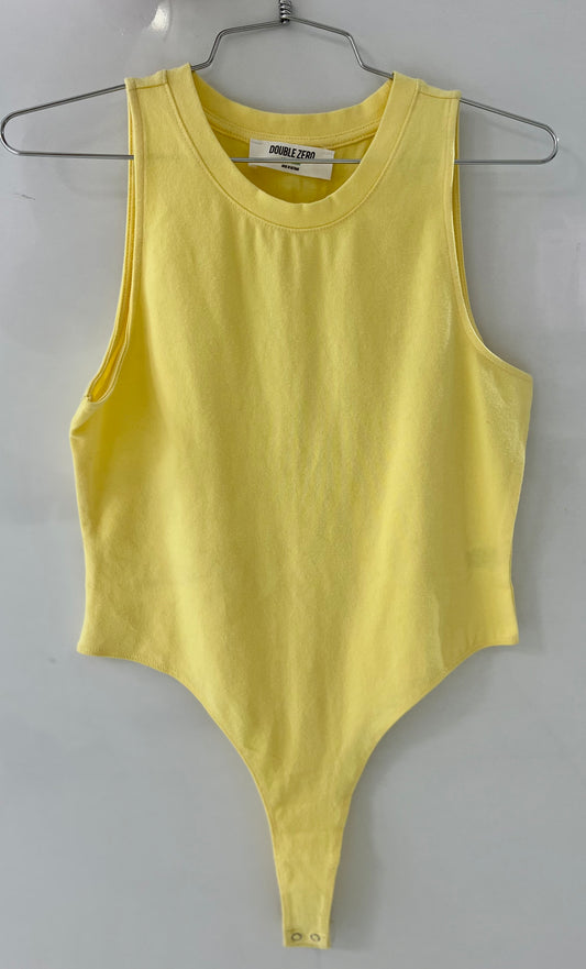 Basic yellow bodysuit