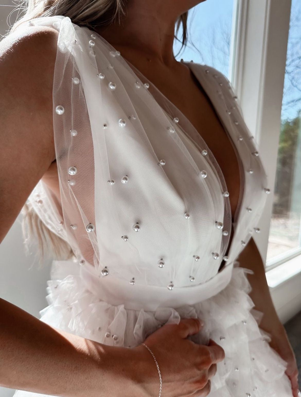 Dreamy Pearl Dress