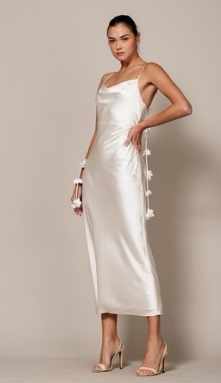 Satin dress
