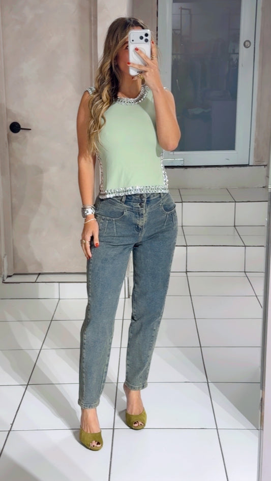 GREEN DENIM