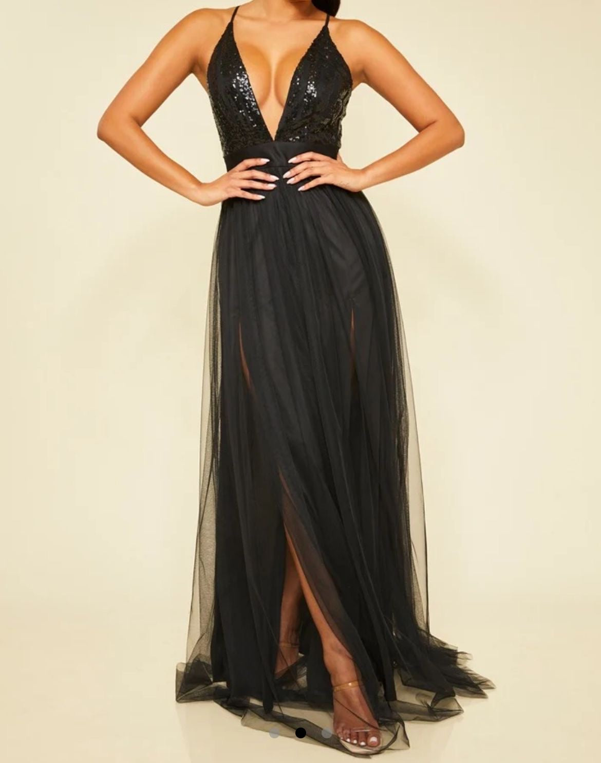 Claudia Black Dress