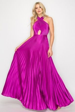 Desiree Purple Dress