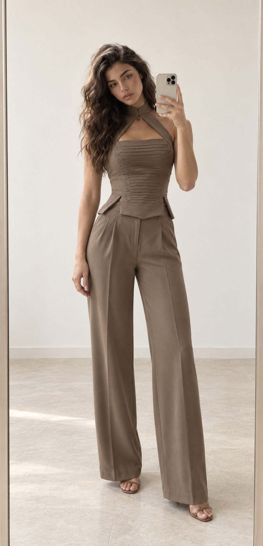 Debie taupe set
