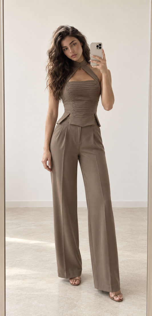 Debie taupe set
