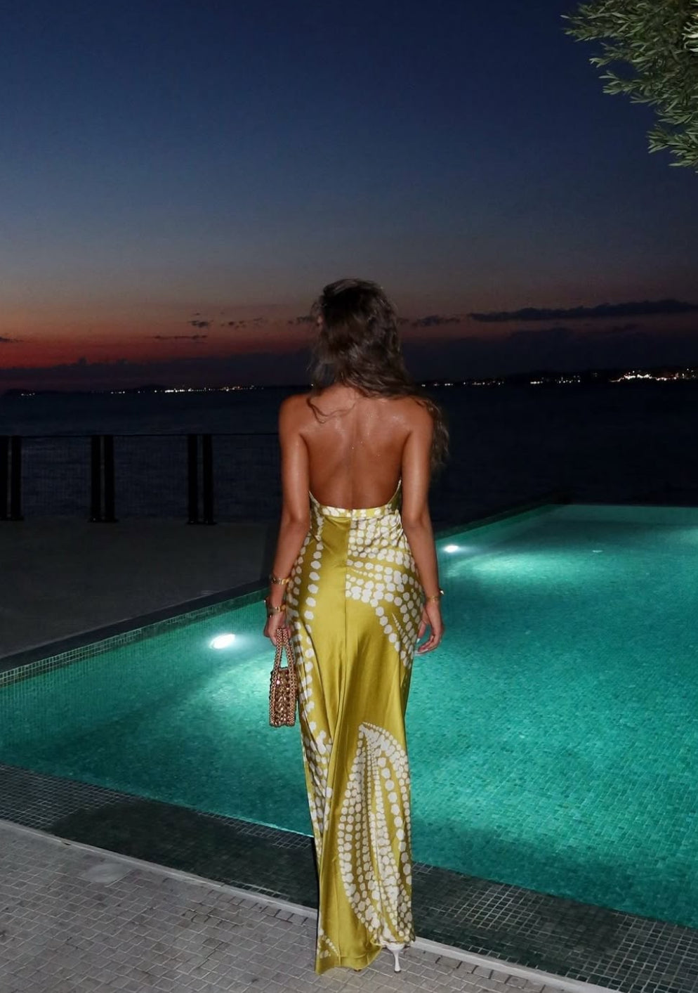 Aria halter dress