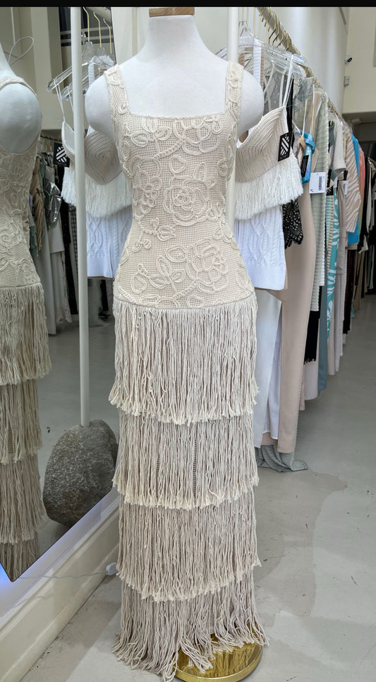Taupe summer dress
