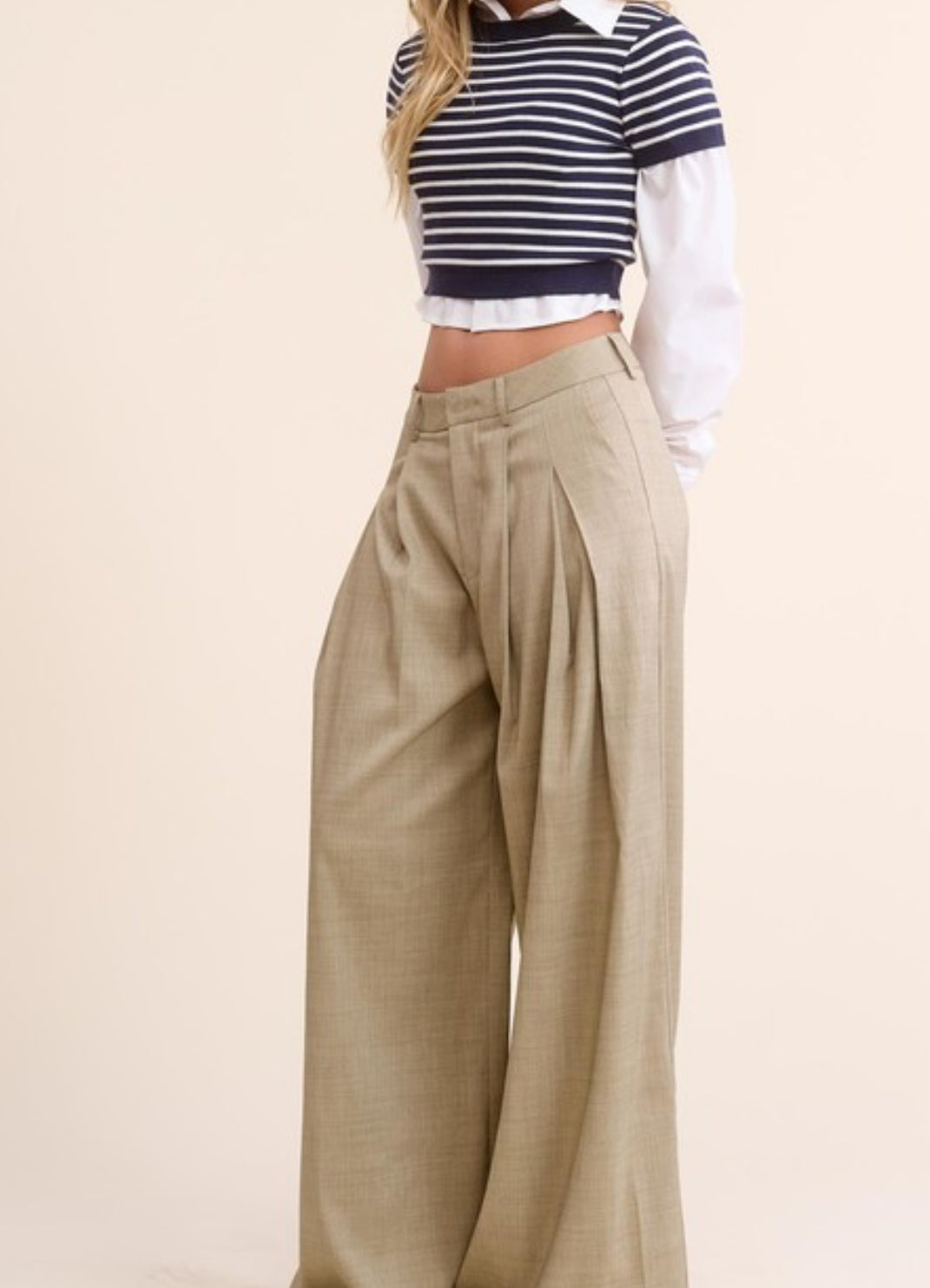 Sage trouser