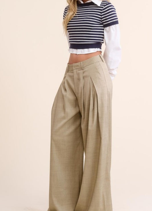 Sage trouser