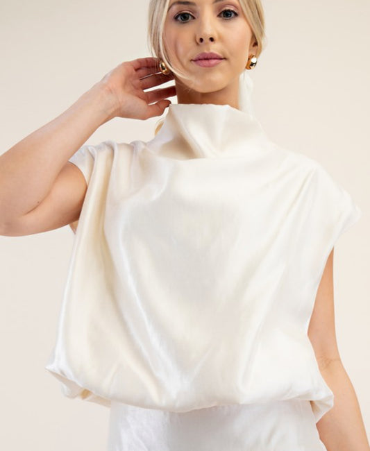 Cream balloon top