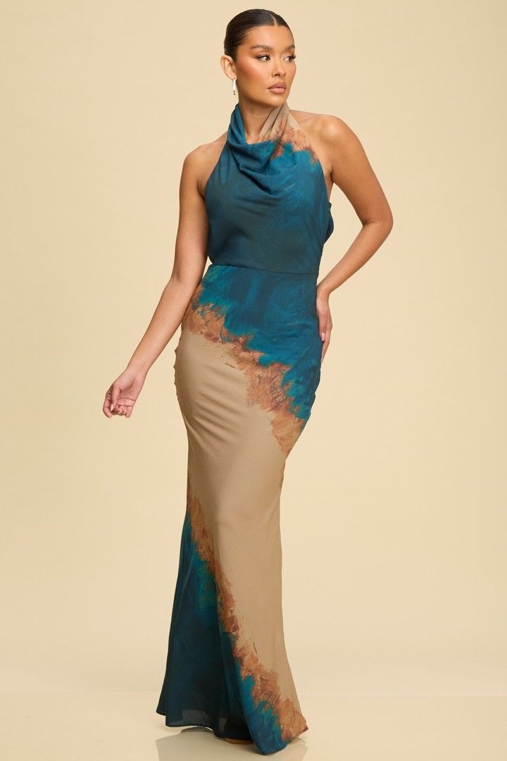 Desert Mist Gradient Maxi Dress