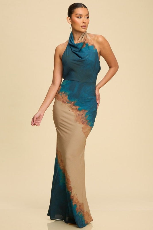 Desert Mist Gradient Maxi Dress