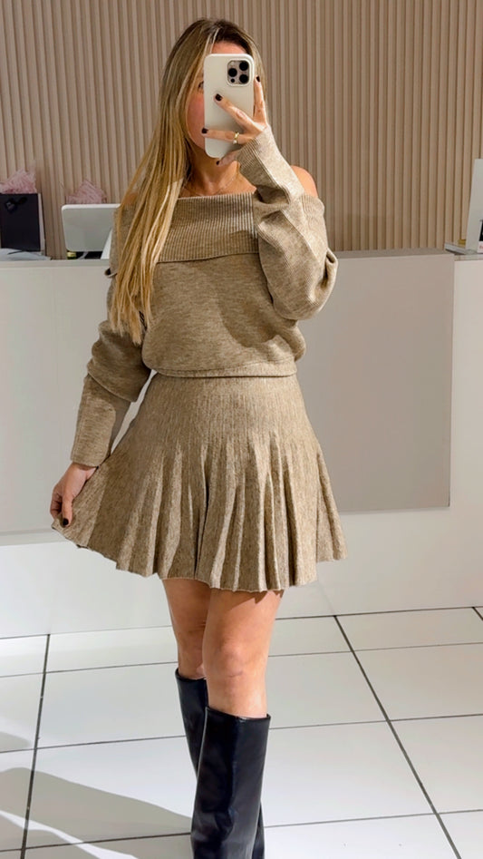 Sweater mini dress