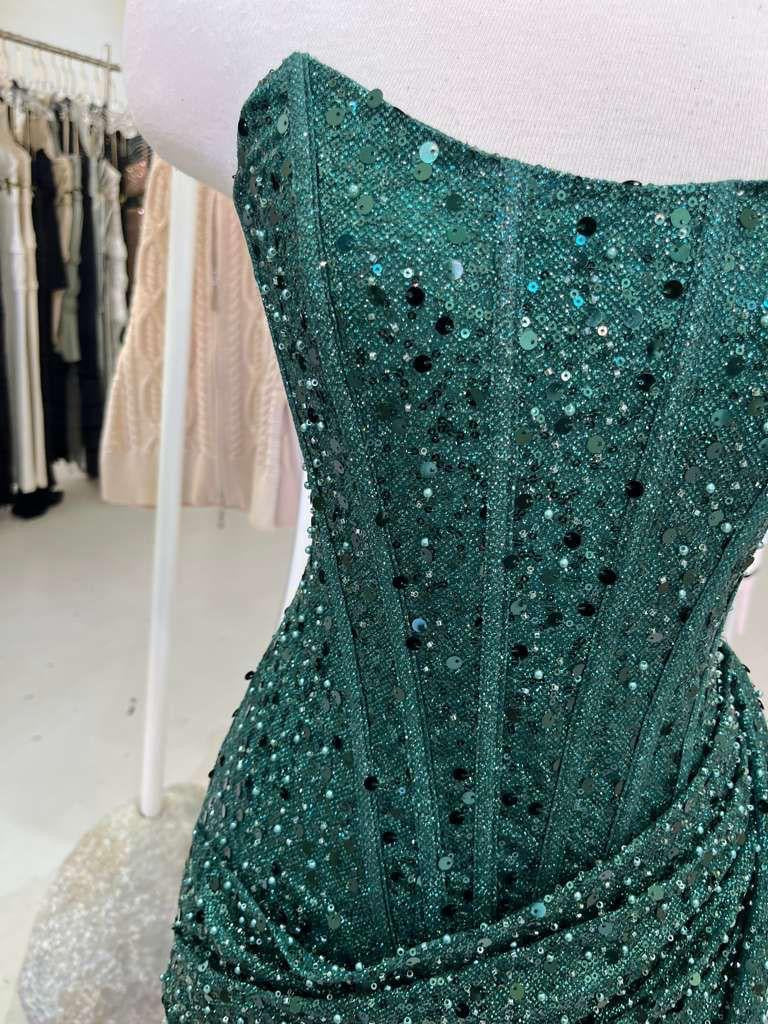Clara green dress