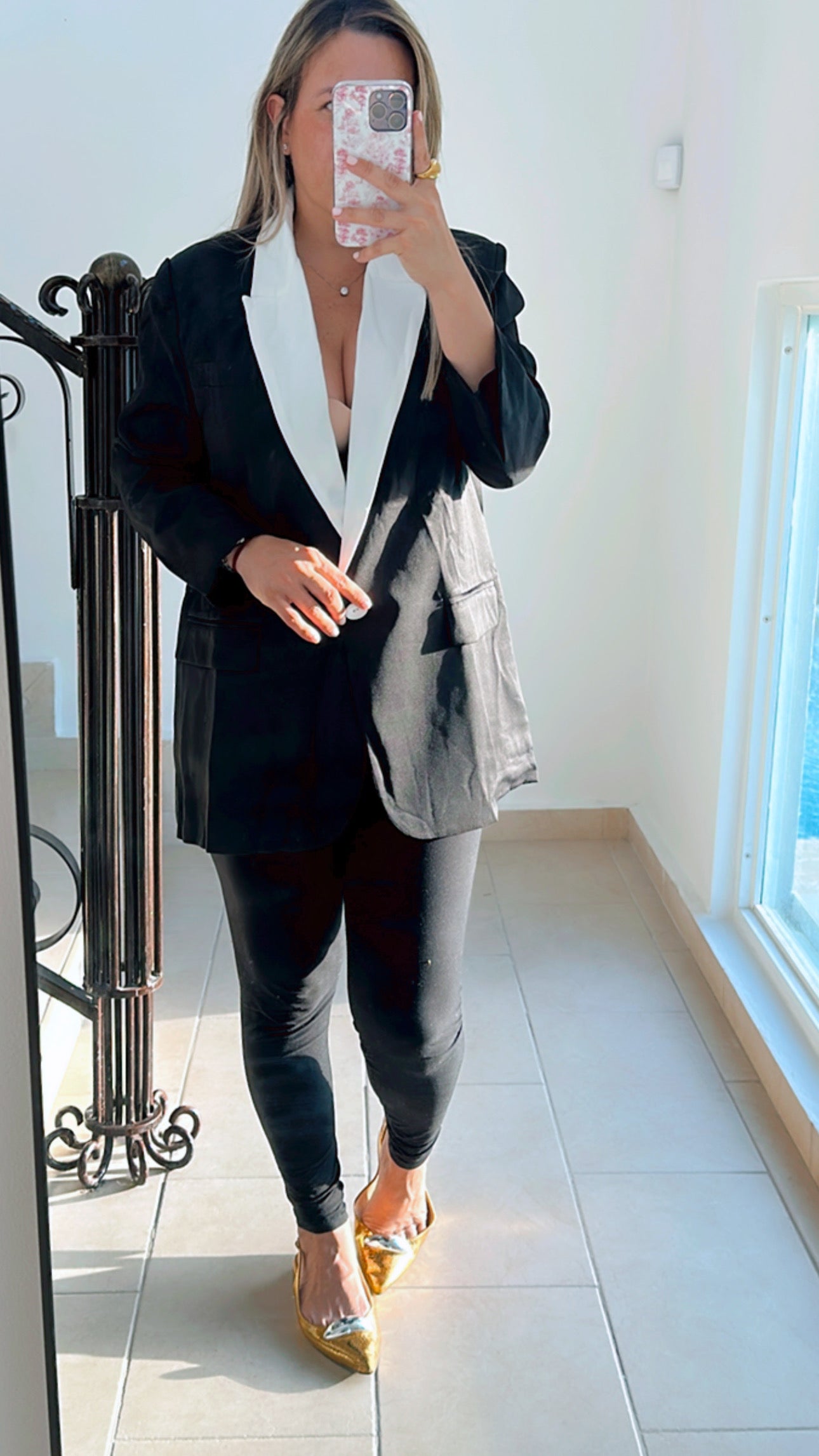 Tuxedo oversized