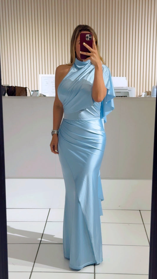 Perry satin dress