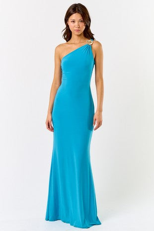 Turquesa stretch dress