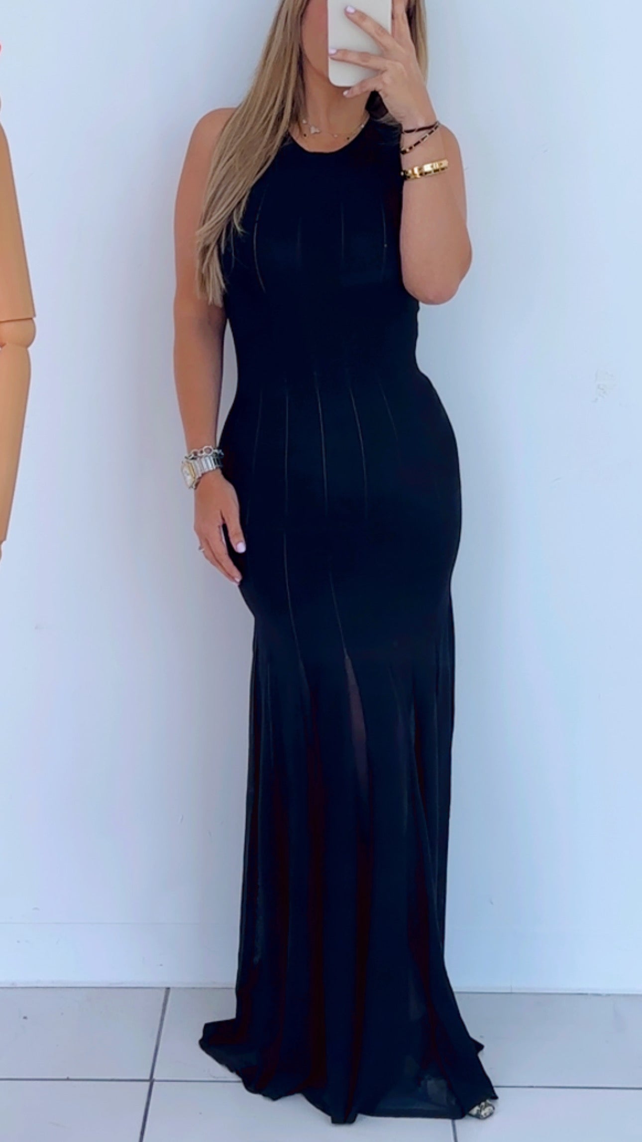 Leimir black dress