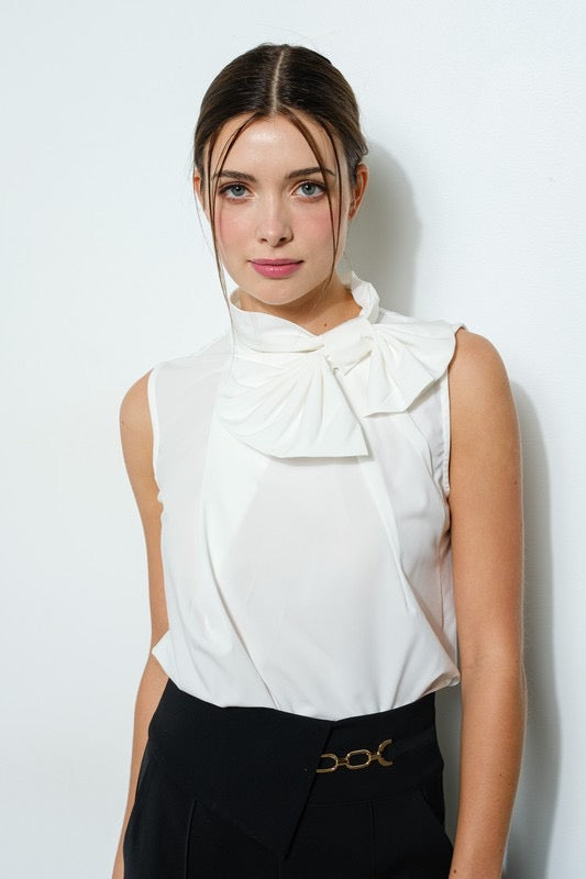 Scarlet white top