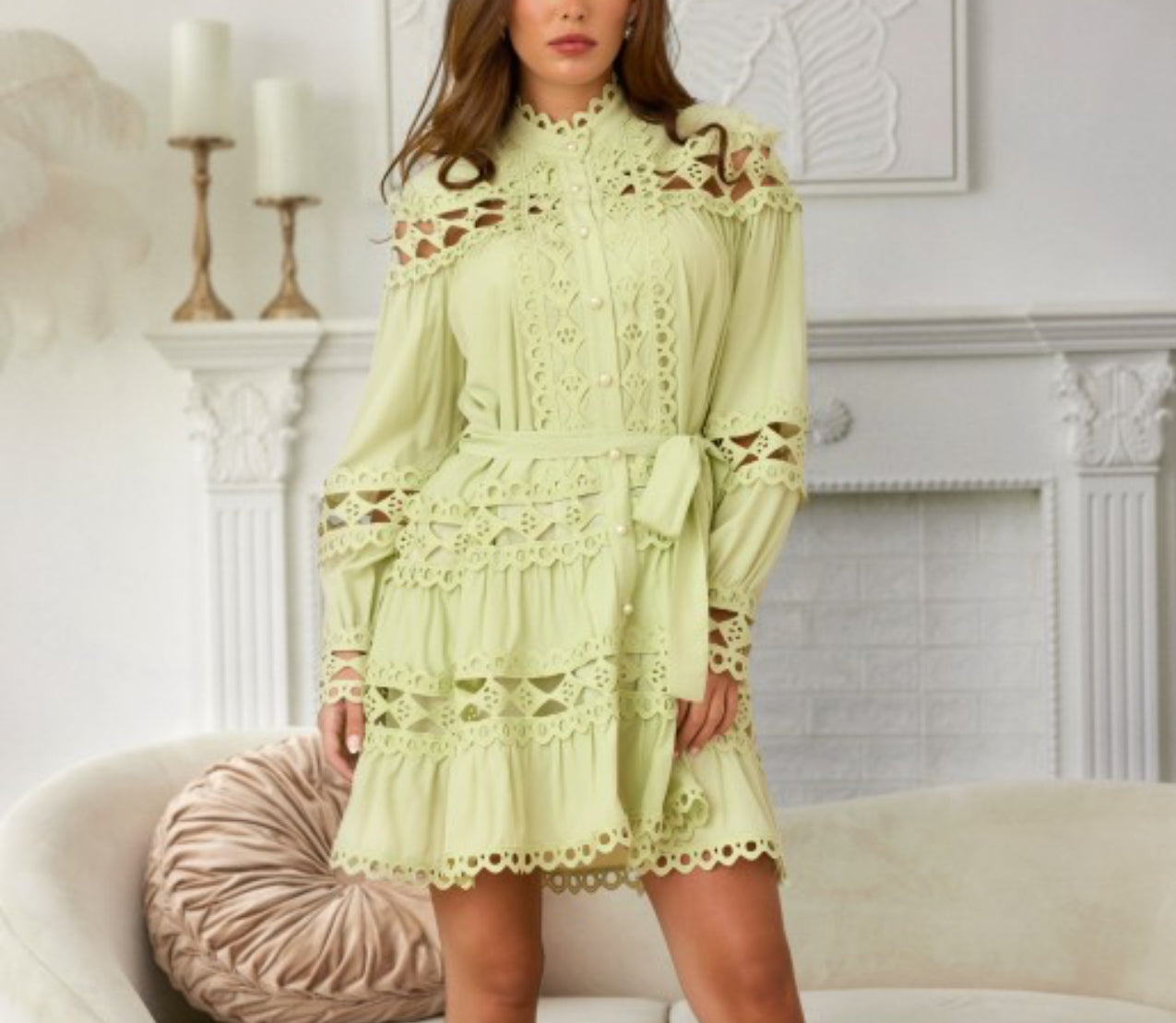 Sage dress