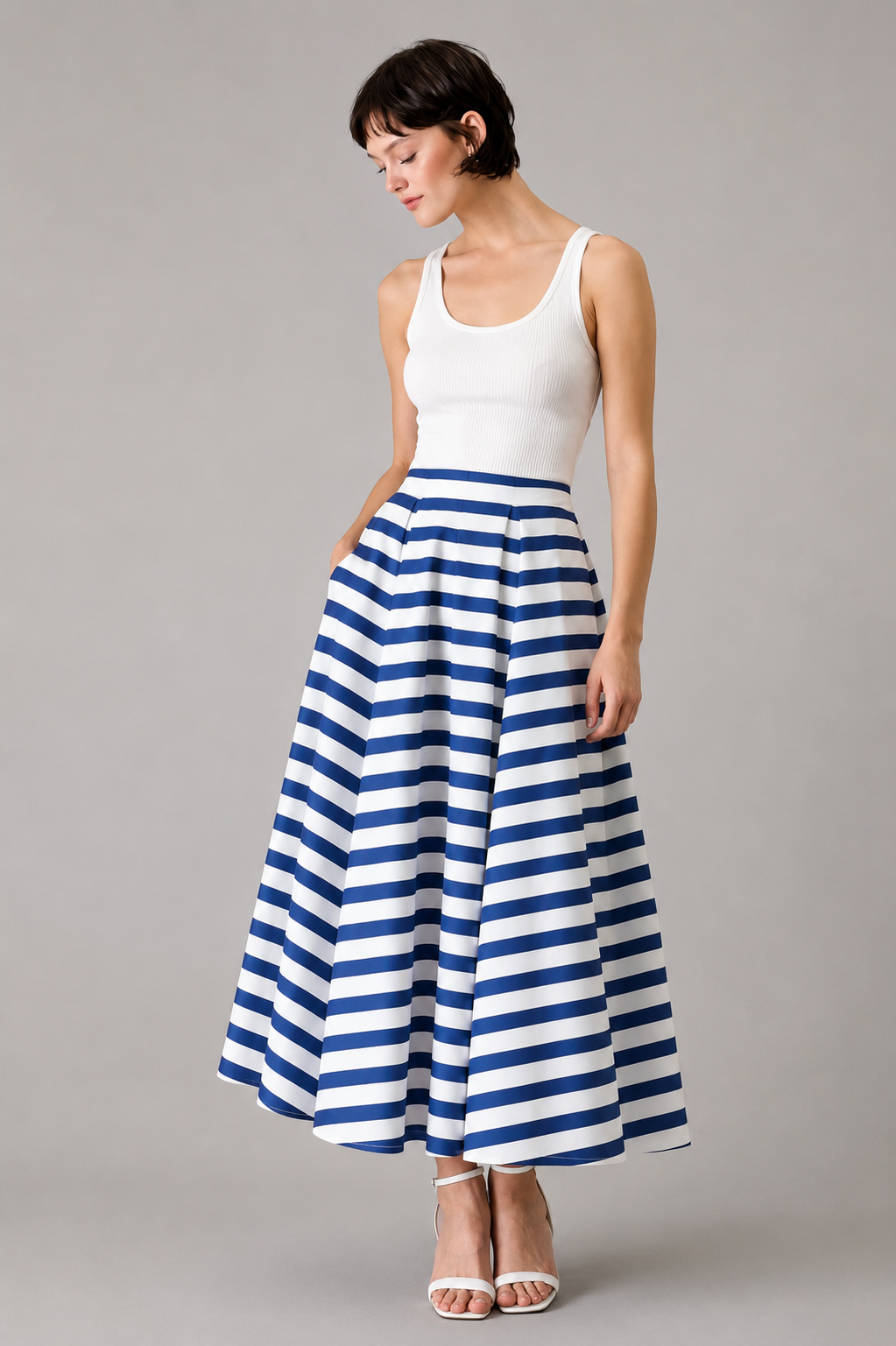 Stripe skirt