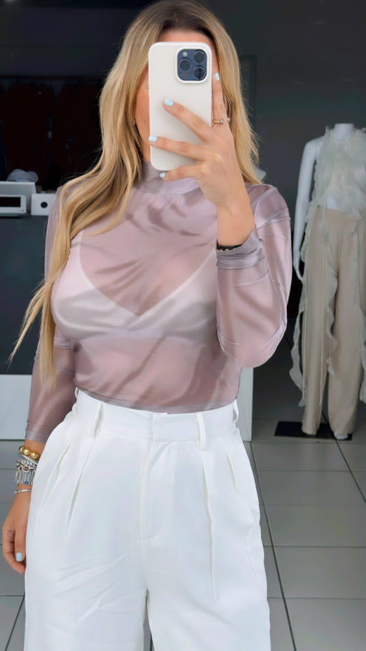 Lila crop top