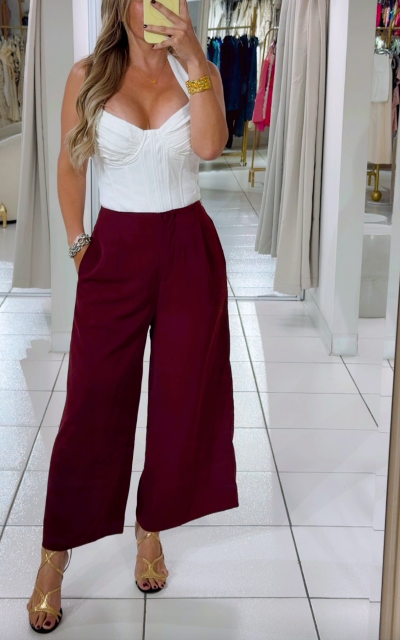 Berry midi pant