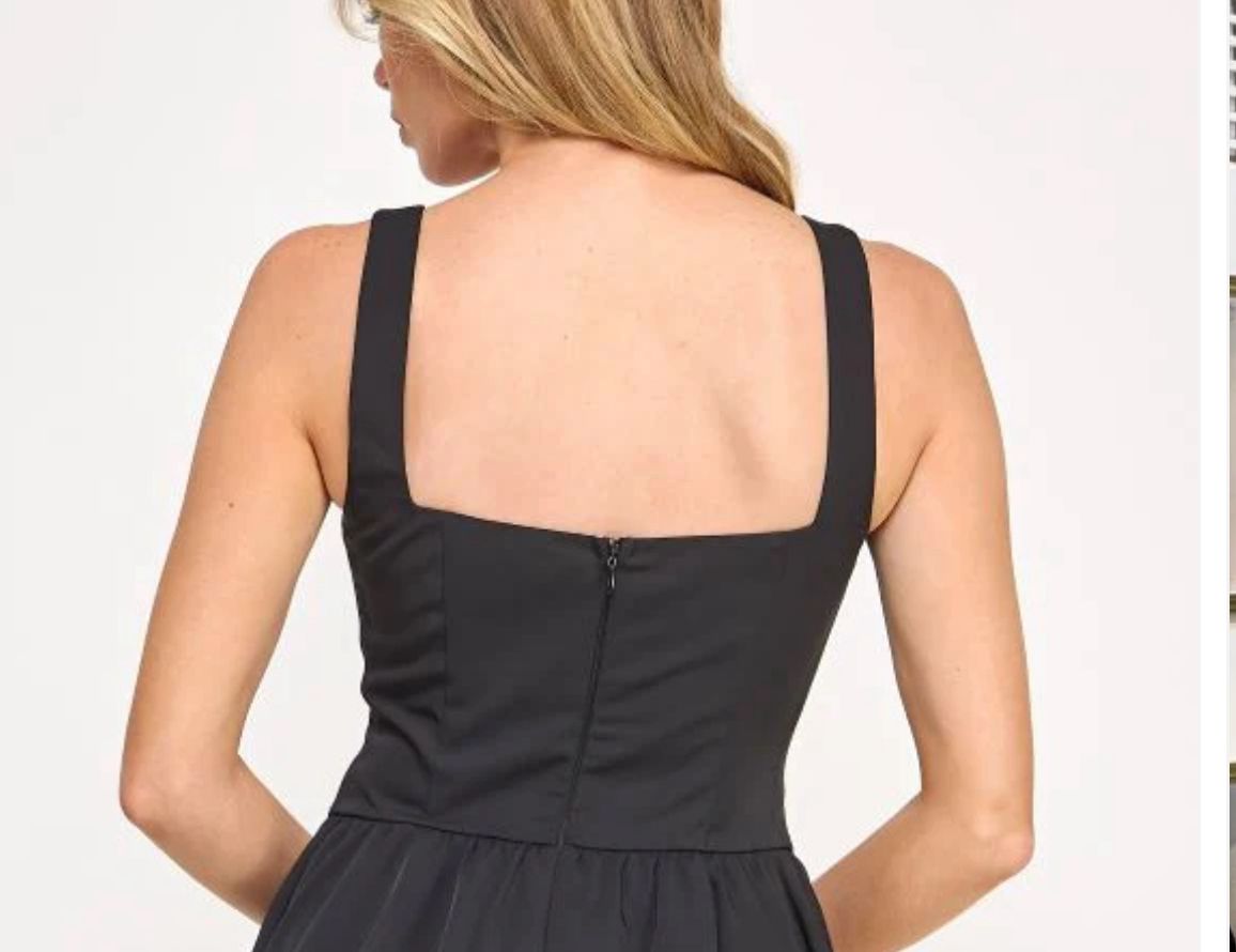 Porala black dress