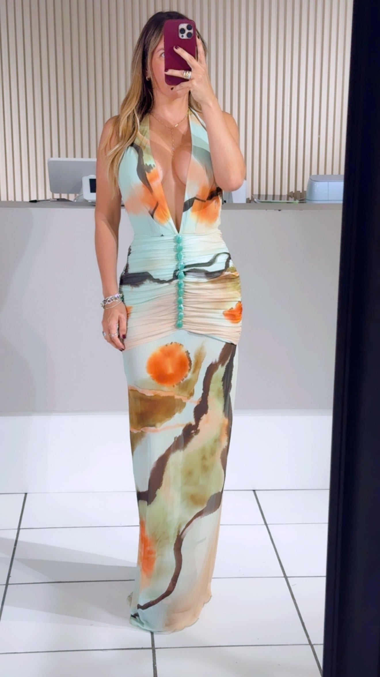 MULTI MAXI DRESS