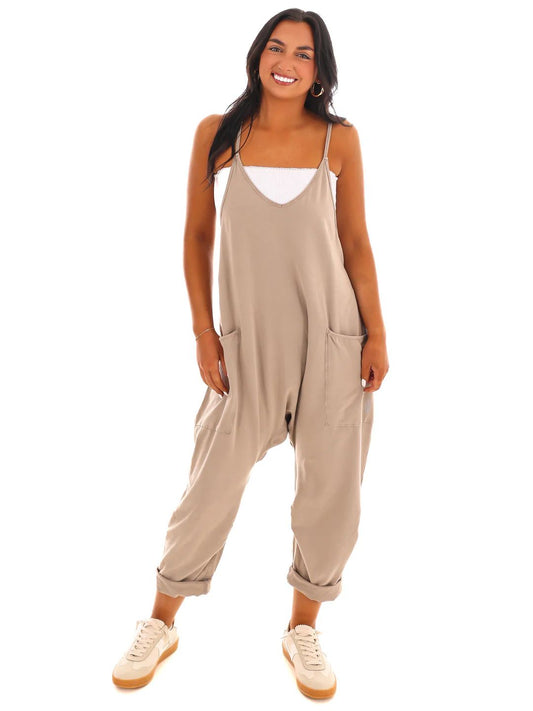Natasha Beige Jumpsuit