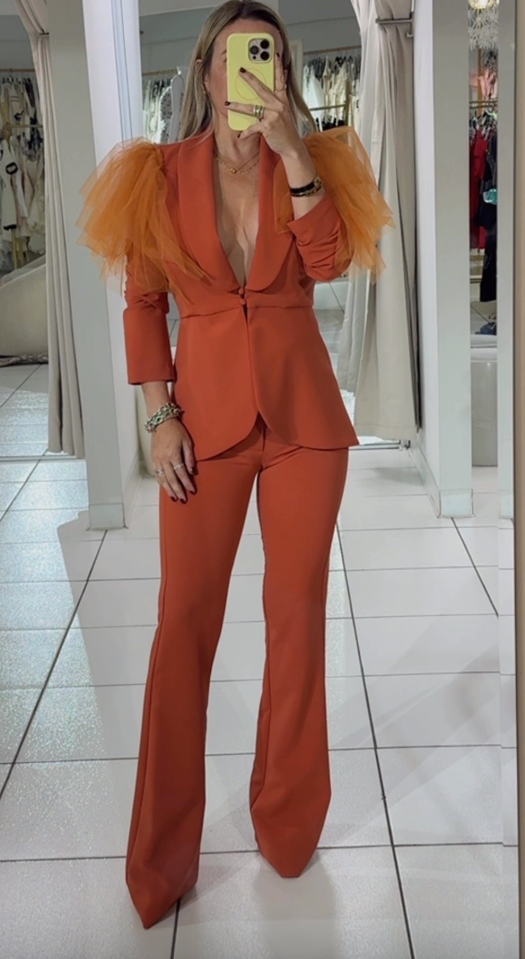 Glamour set terracota