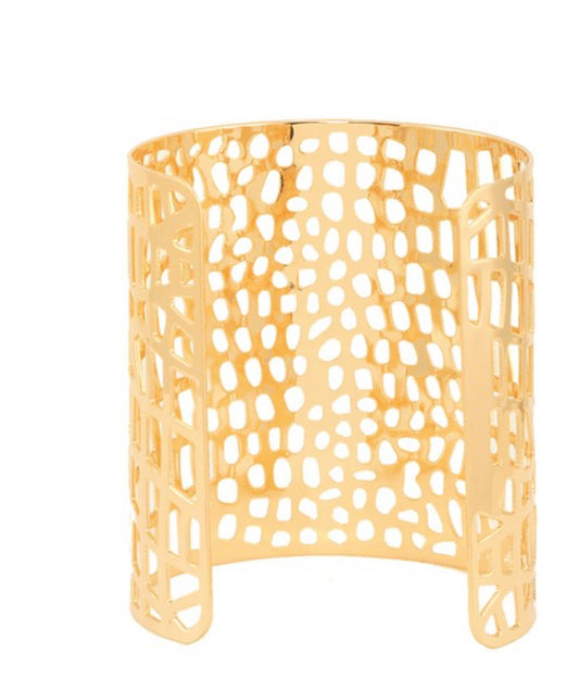 Gold cuff