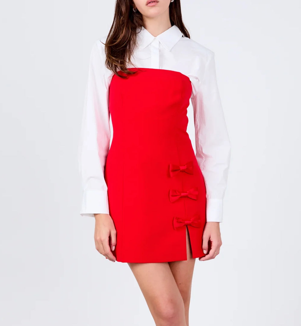 Ivy Mini Red Dress