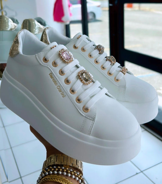 White sneaker