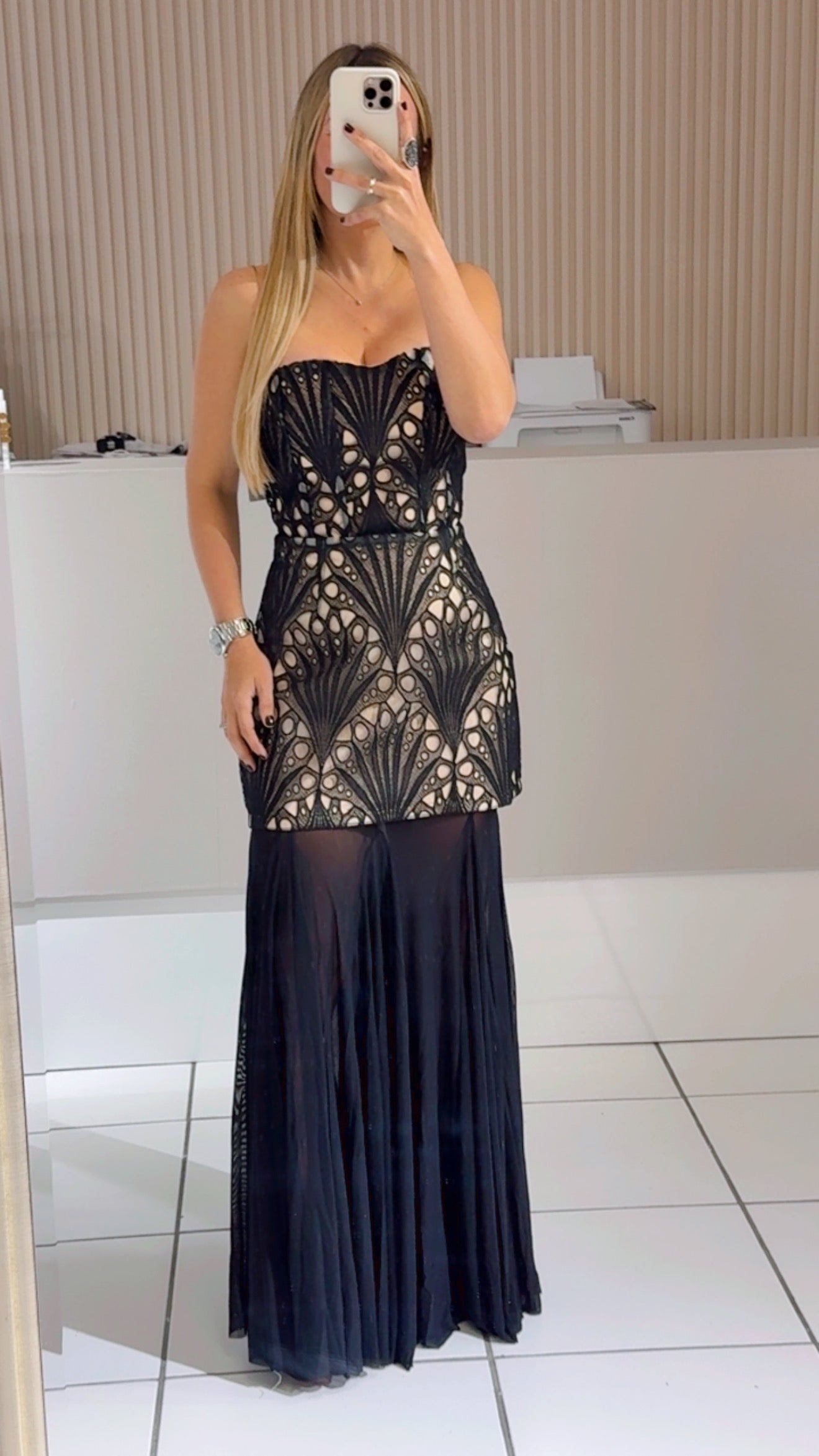 Maria black dress