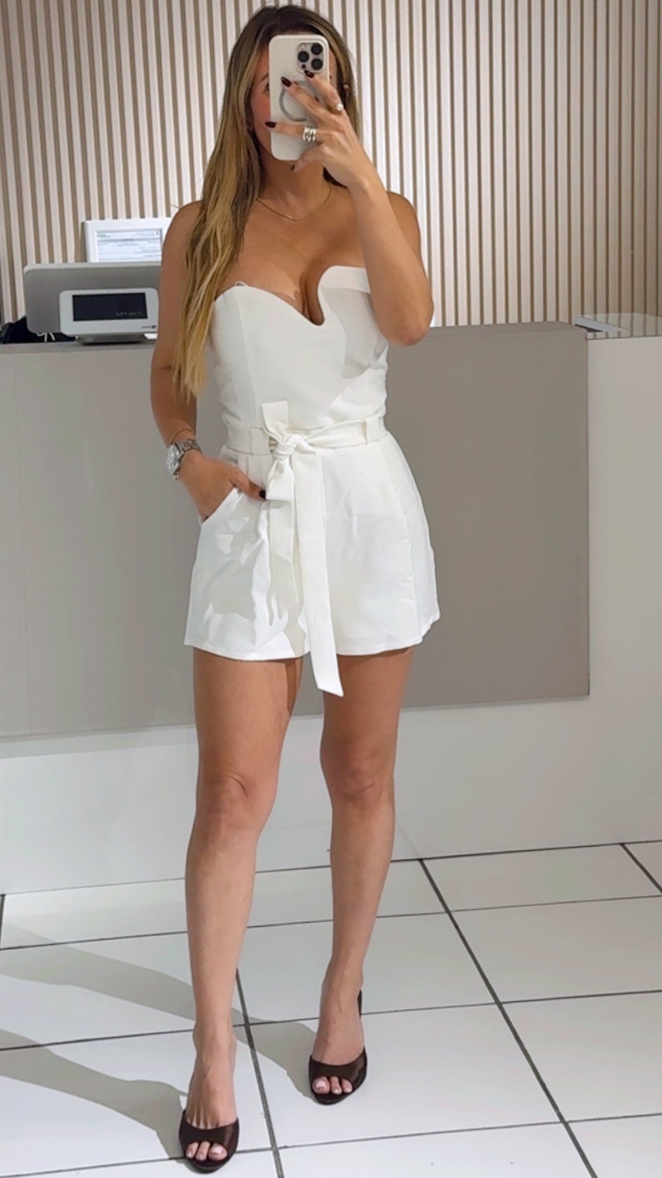 Wave mini romper