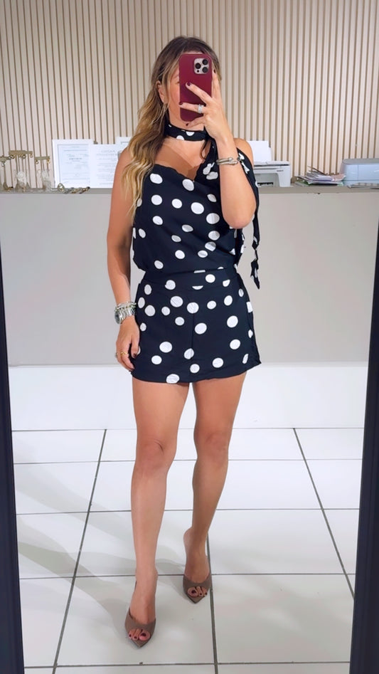 Polka dot set
