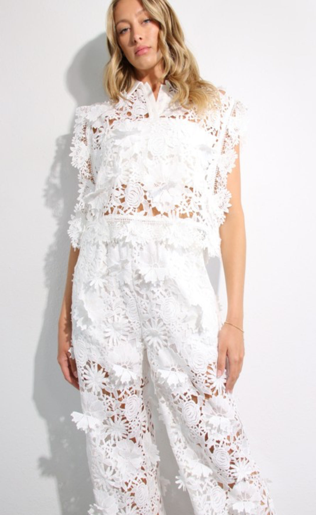 Lace crochet set ( pre order 7-31.25