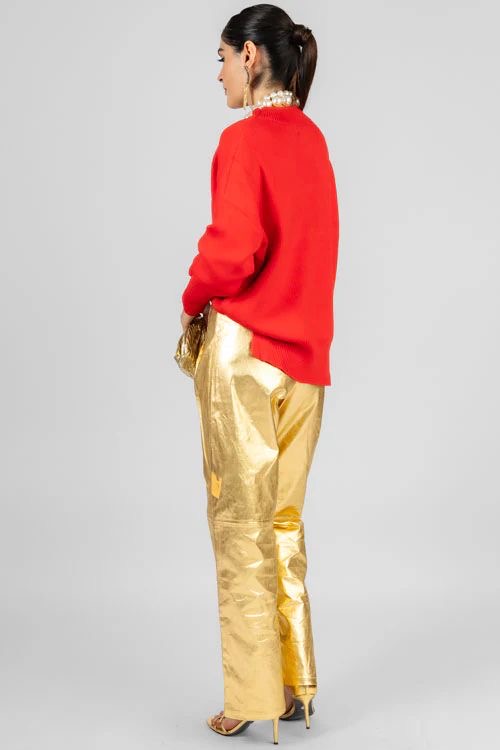 Gold Long Pants