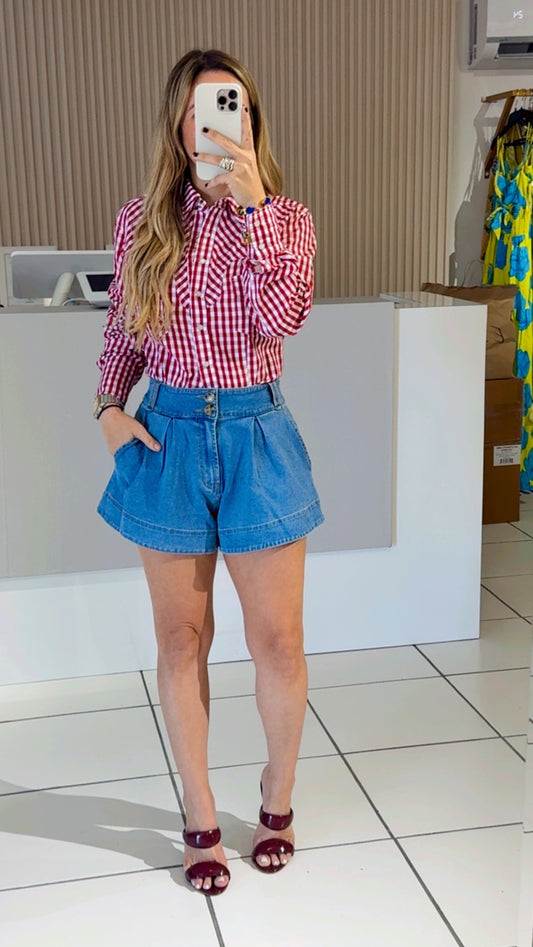 Cowboy red top