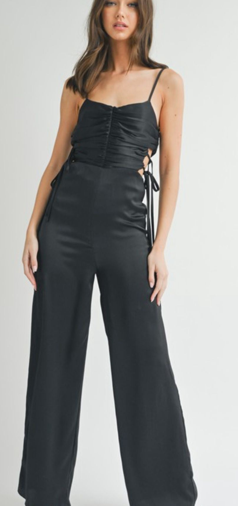 Georgina black jumpsuit