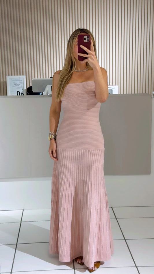Ice Pink Maxi Dress