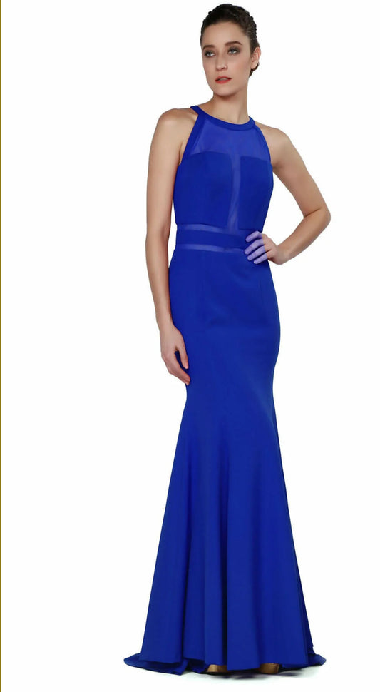 Blue gala dress