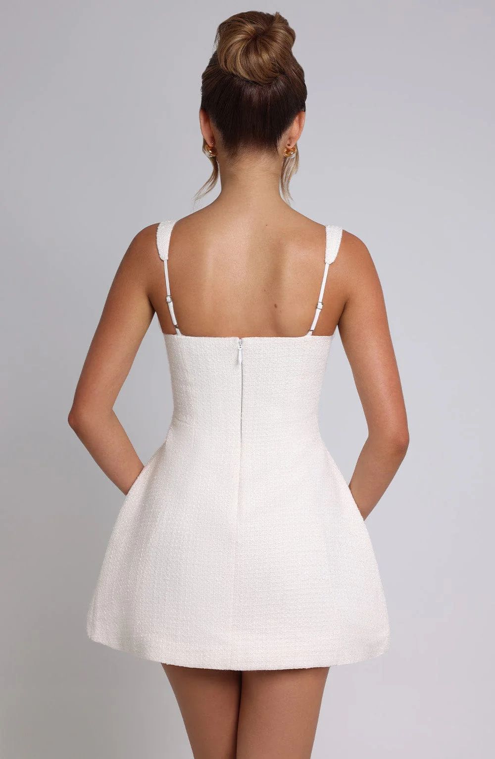 Pearl tweed dress