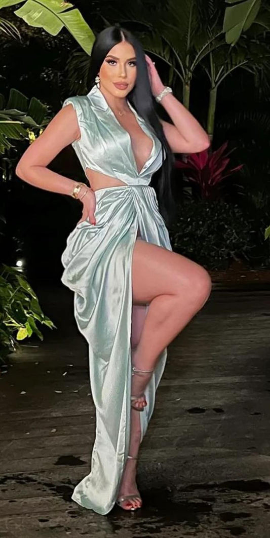 Mint Green Dress