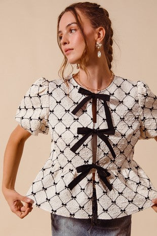 Bow classic top