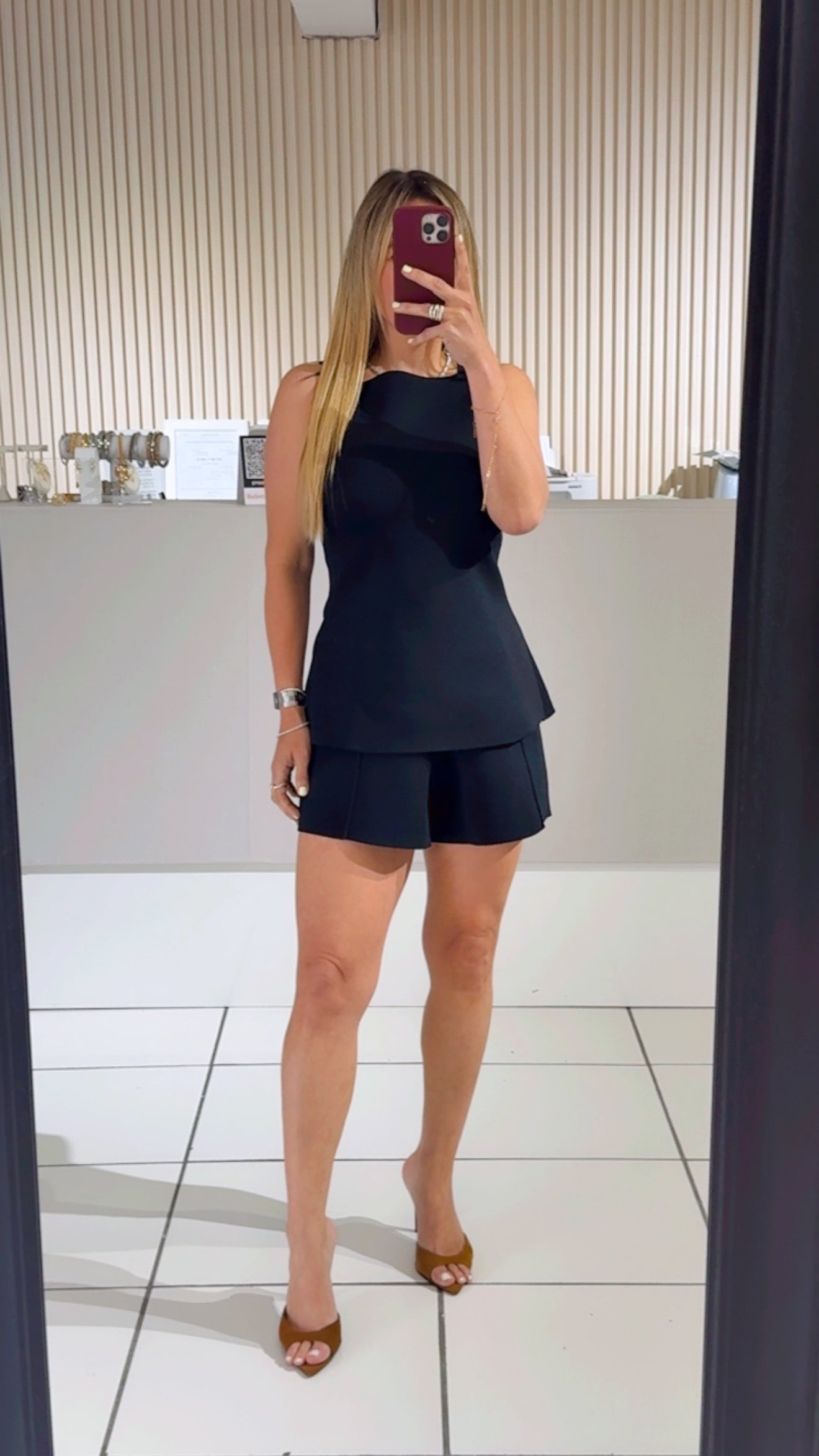 Black Short Set
