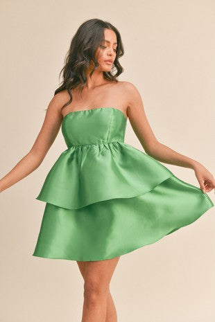 Green galita dress